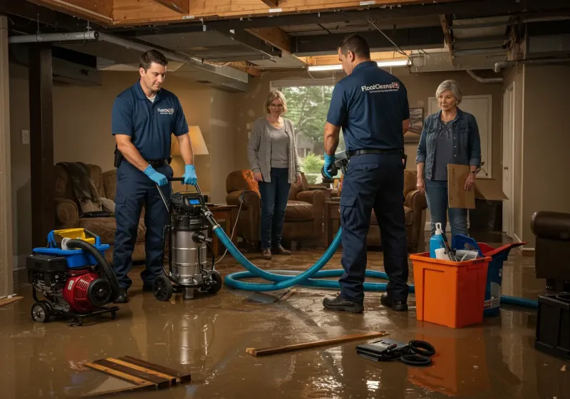 Basement Water Extraction and Removal Techniques process in Middlebury, IN